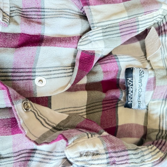 XL upcycled Bon Jovi flannel shirt - Picture 2 of 5